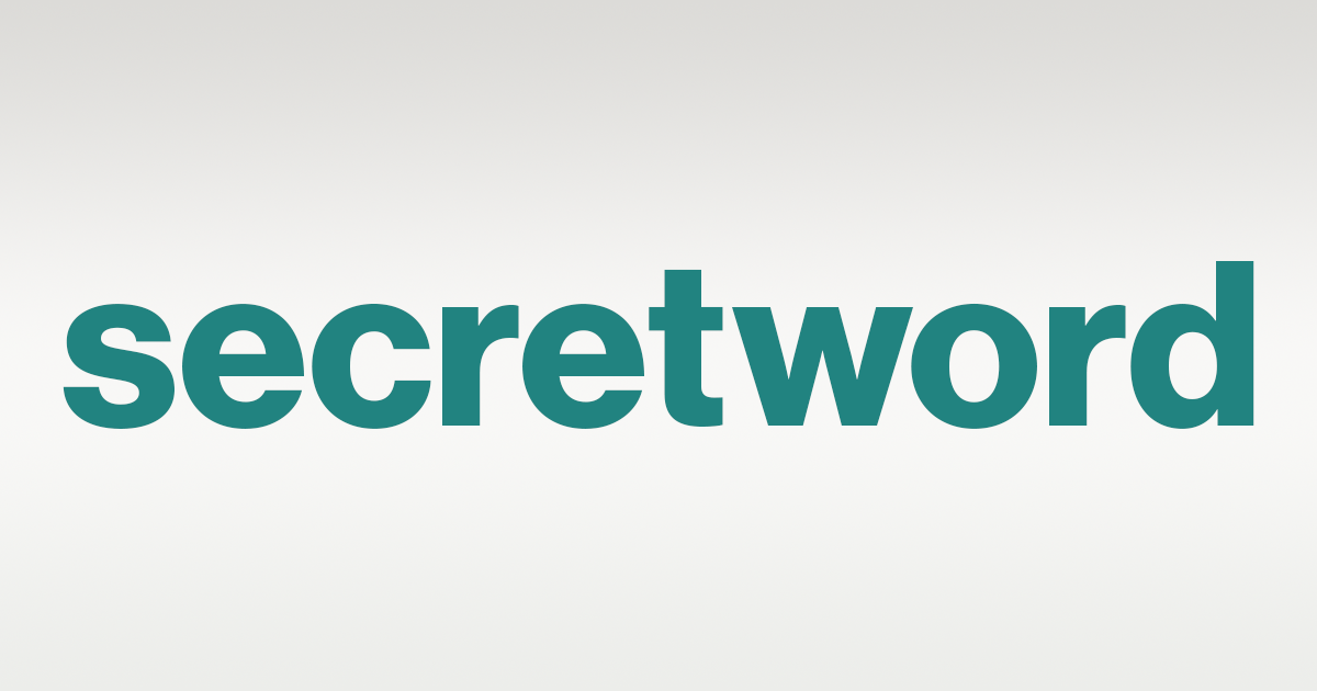 The Secret Word Game Secretword